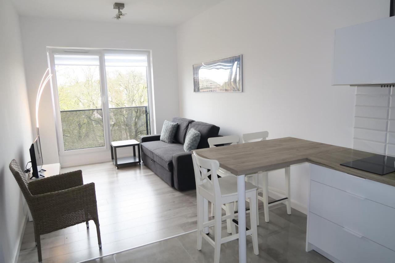 Bialy Apartament Centrum Appartement Kołobrzeg Buitenkant foto